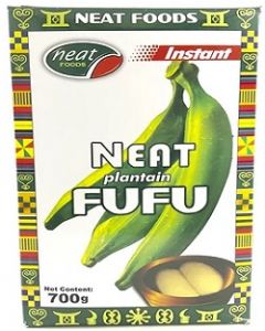 Neat Plantain Fufu